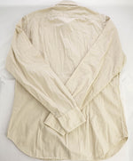 $395 ELEVENTY - Beige Cotton Safari Style Shirt - M