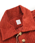 $795 ELEVENTY PLATINUM - Cotton Red Shirt Jacket Coat - M