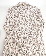$395 ELEVENTY - Linen *FLORAL* Havana Camp Collar Resort Shirt - M