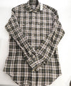 $395 ELEVENTY - Green *Snap Front* LINEN Texas Style Western Shirt - M