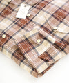$395 ELEVENTY - Sand *Snap Front* Snap Texas Style Western Shirt - M