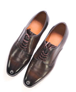 BALLY - “LANTOUR” Brown Patina Oxfords With Durable Rubber Sole - 10.5