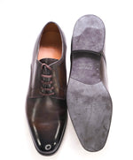 BALLY - “LANTOUR” Brown Patina Oxfords With Durable Rubber Sole - 10.5
