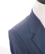 $2,345 DOLCE & GABBANA - “SICILIA” Blue Check Side-Slit Blazer- 38R