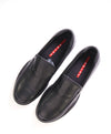 $795 PRADA - *LINEA ROSSA* Black Slip On Logo Vamp Loafer - 7 US (6 Prada)