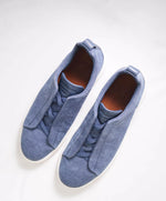 $790 ERMENEGILDO ZEGNA - COUTURE "Triple Stitch" Sneakers - 9 US (42 EU)