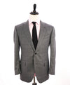 $4,690 ERMENEGILDO ZEGNA -"TROFEO 600" SILK Gray Check Suit - 44R