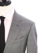 $4,690 ERMENEGILDO ZEGNA -"TROFEO 600" SILK Gray Check Suit - 44R