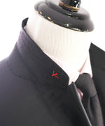 $3,000 ISAIA - Satin PEAK LAPEL Black Wool Tuxedo Dinner Jacket Blazer - 46R