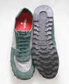 $795 ISAIA - Green / Gray CASHMERE Runner Sneakers - 11.5 (44.5 EU)