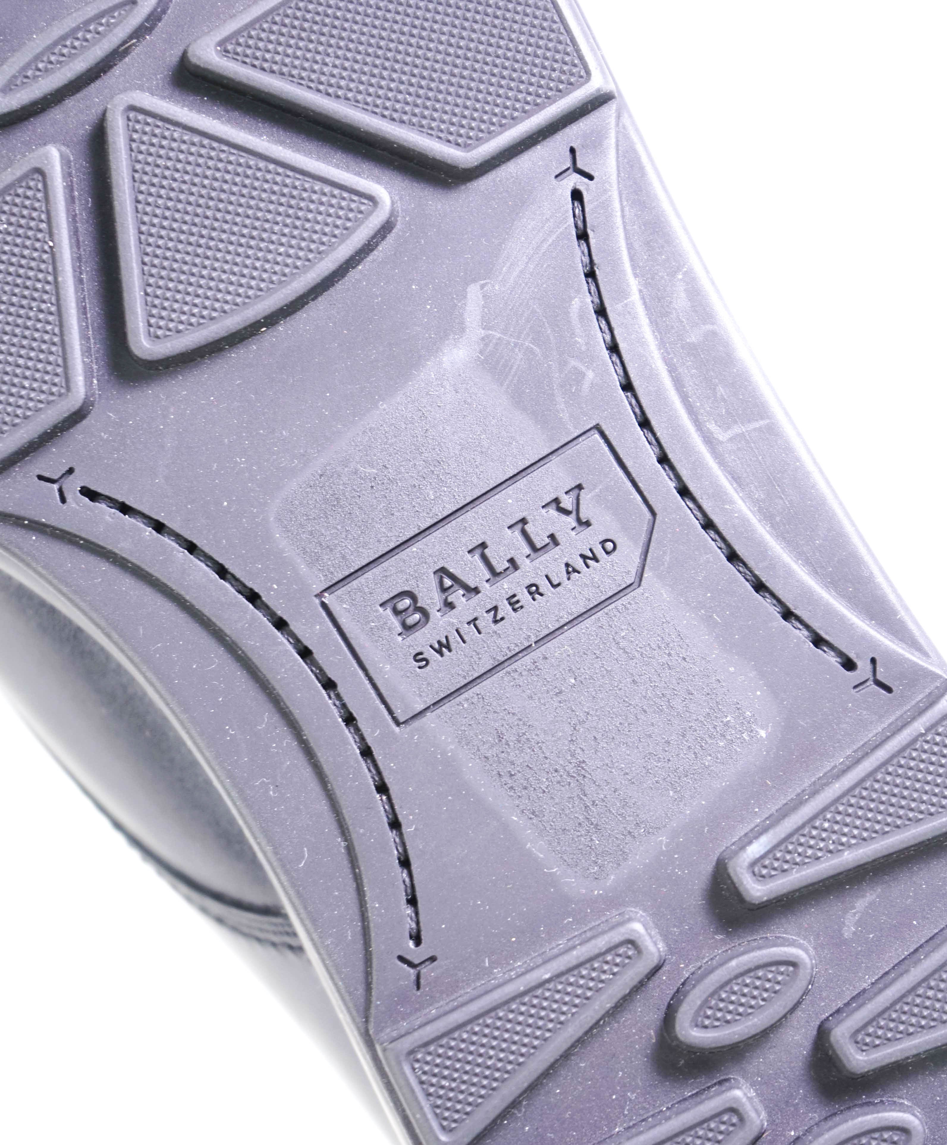 $580 BALLY - "REMPTON" Black Double Monk Sleek Sole Loafers - 9 D US