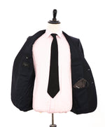 $3,995 ERMENEGILDO ZEGNA -"TROFEO" Navy CLOSET STAPLE Suit - 36R