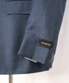 $3,250 ERMENEGILDO ZEGNA - "MULTISEASON" *Closet Staple* Mid Blue Suit -40R