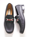$920 GUCCI - WEB Horse-bit Loafers Black Iconic Style - 8 US (7.5 G)