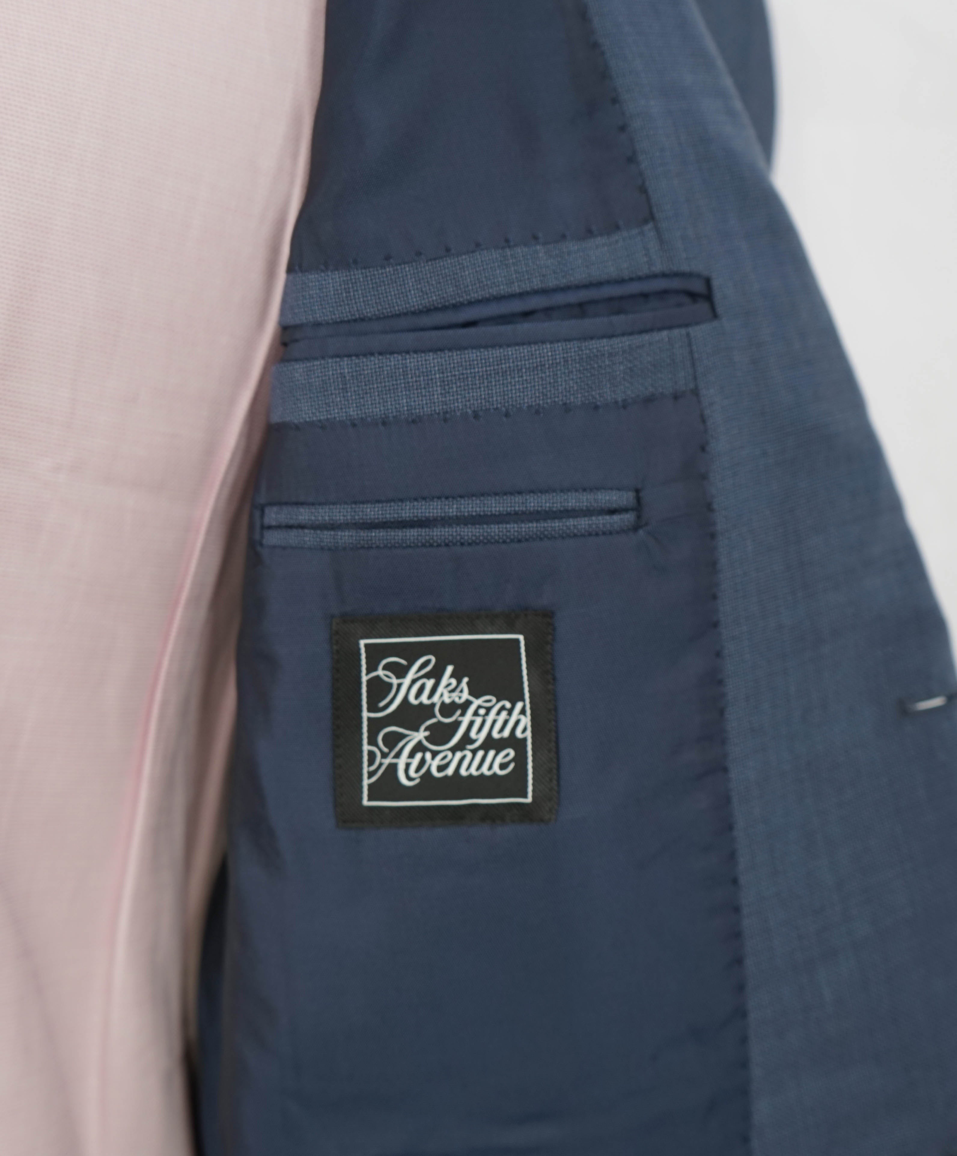 $3,250 ERMENEGILDO ZEGNA - "MULTISEASON" *Closet Staple* Mid Blue Suit -40R