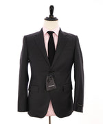 $3,995 ERMENEGILDO ZEGNA -"TROFEO" Charcoal Suit - 36S 33W