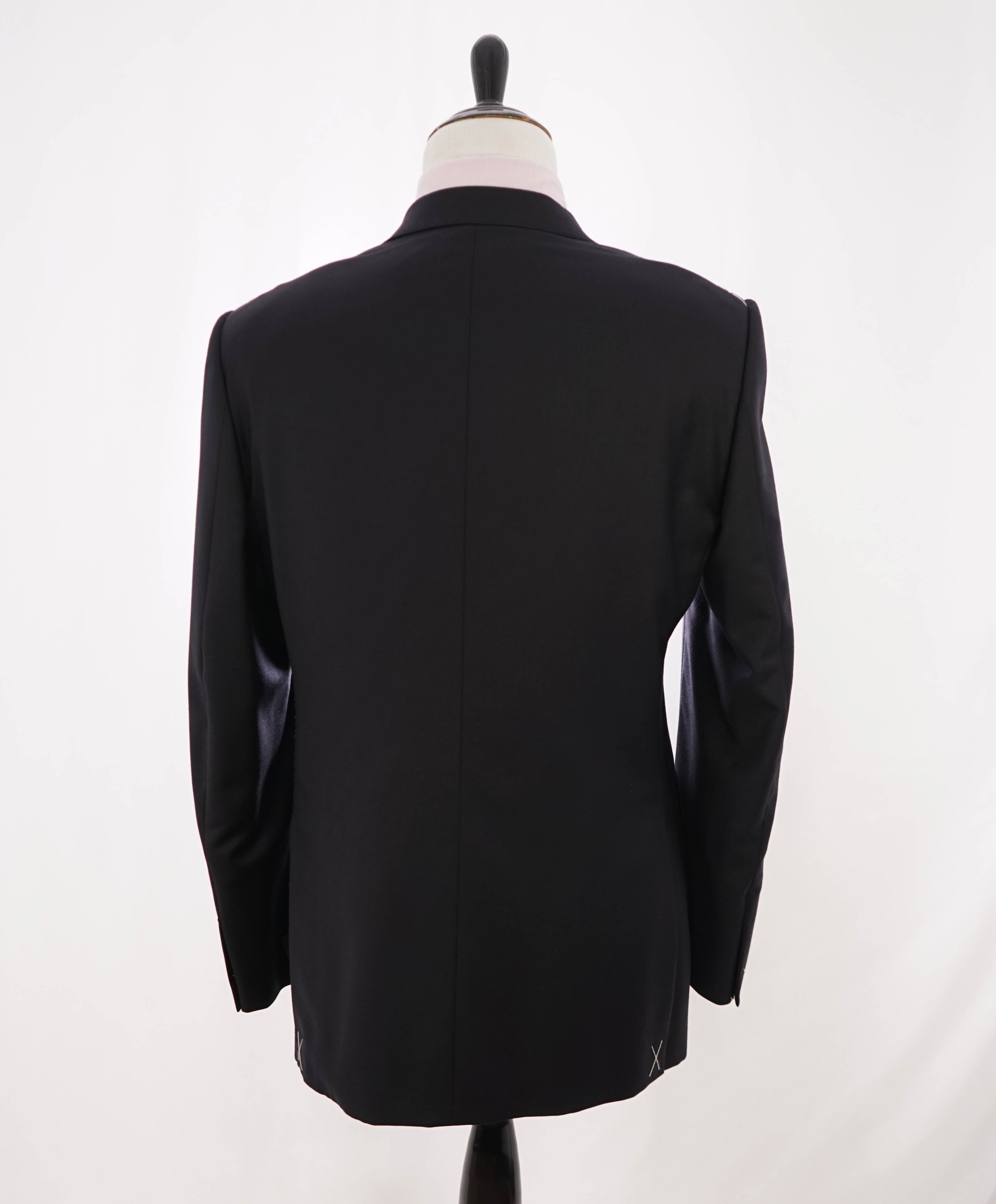 $3,995 ERMENEGILDO ZEGNA -"TROFEO" Navy CLOSET STAPLE Suit - 46L