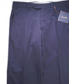 ZANELLA - *Closet Staple* Navy “Devon” Flat Front Dress Pants - 34W