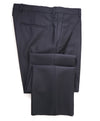 Z ZEGNA - *CLOSET STAPLE* Black Solid "SLIM" Flat Front Dress Pants - 32W