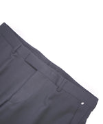 Z ZEGNA - *CLOSET STAPLE* Black Solid "SLIM" Flat Front Dress Pants - 32W