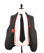 $3,995 ISAIA - Gray "AQUASPIDER" *CLOSET STAPLE* Coral Pin Suit - 40S