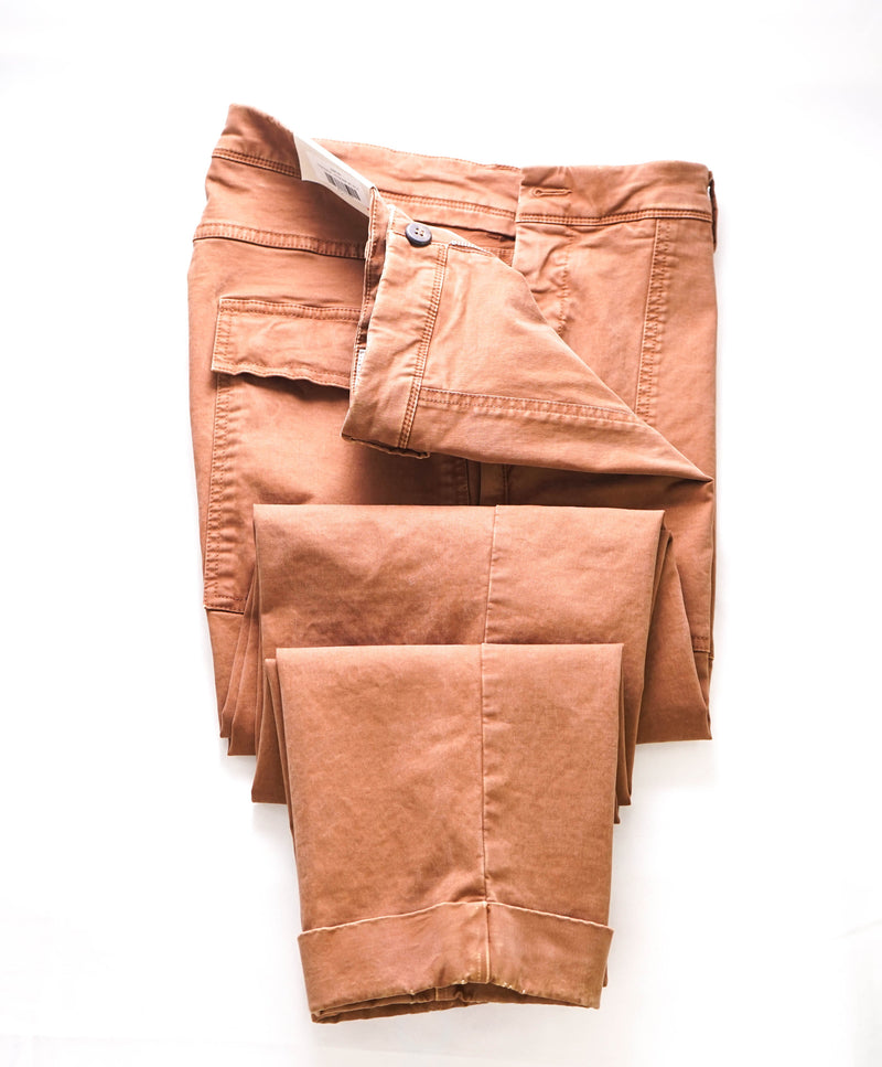 ELEVENTY - Patch Pocket "Rust" Unique Chino Casual/Slim Pants- 33W