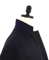 $1,995 EMPORIO ARMANI - “G LINE” NAVY 1-Btn Notch Lapel 130's Tuxedo Suit - 40R