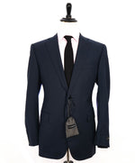 $2,695 ERMENEGILDO ZEGNA - Blue Check “MultiSeason” Blazer - 46R
