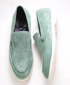 TO BOOT NEW YORK - "Summer Walk" Green Suede Loafers - 11.5
