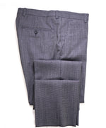 Z ZEGNA - Gray/Black Houndstooth "SLIM" Flat Front Dress Pants - 31W
