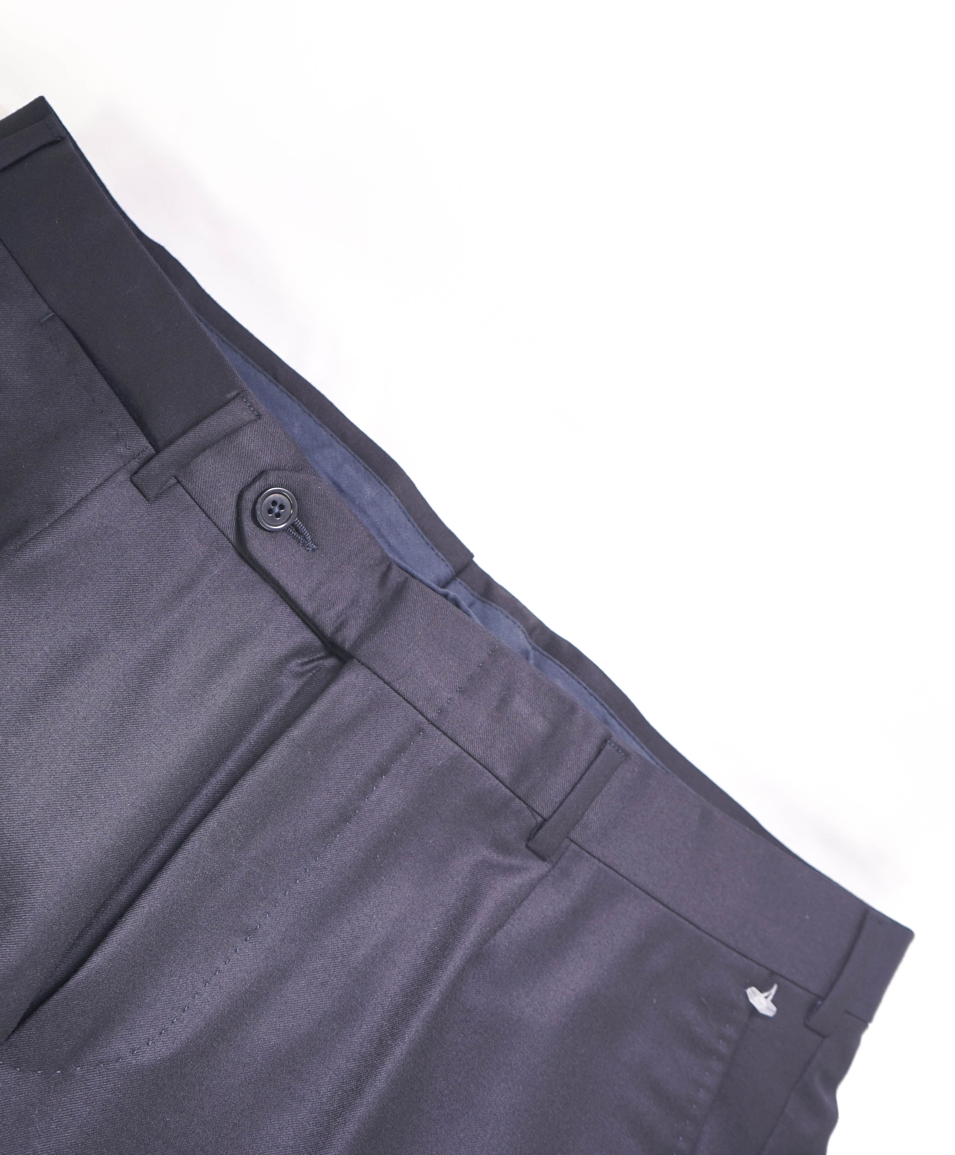 $890 ERMENEGILDO ZEGNA -"TROFEO Su Misura" Navy Pants - 34W