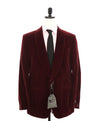 $2,995 ERMENEGILDO ZEGNA - SHAWL COLLAR Velvet Dinner Jacket 1-Piece - 44R