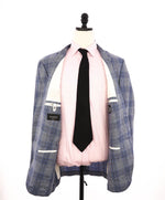 $2,695 ERMENEGILDO ZEGNA - *Crossover* Wool/Silk/Linen Blazer - 44R