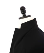 $1,675 BALLY - Black Classic Pick Stitch Wool Blazer Blazer - 42R