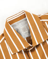 $395 ELEVENTY -*Wide Spread Broad Stripe* Button Dress Shirt - M