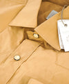 $395 ELEVENTY - Sunset Yellow *Snap Front* Cotton Texas Style Western Shirt - M