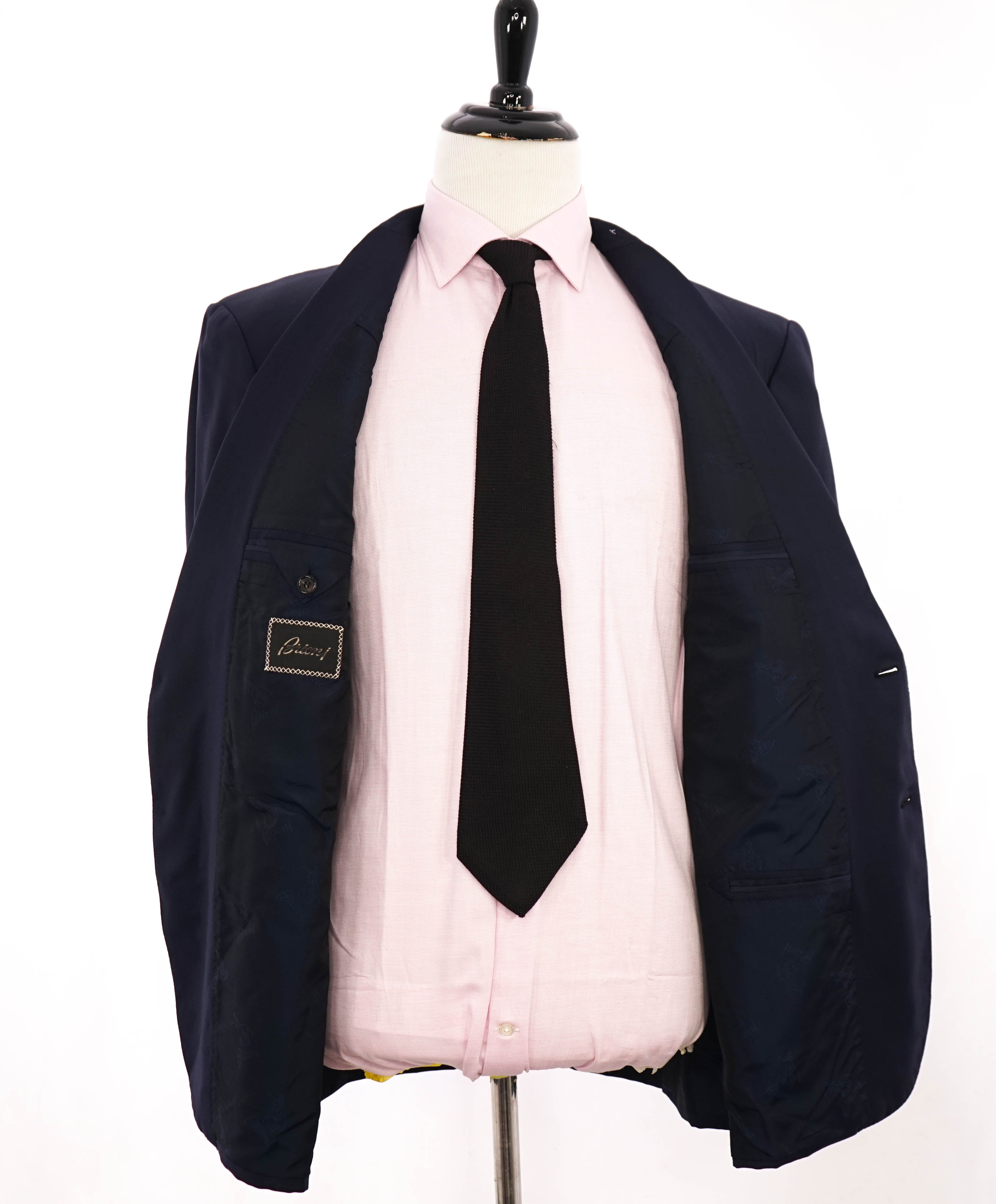 $4,800 BRIONI - NAVY 2-Button *CLOSET STAPLE* Hand Made Italy Blazer- 48R US