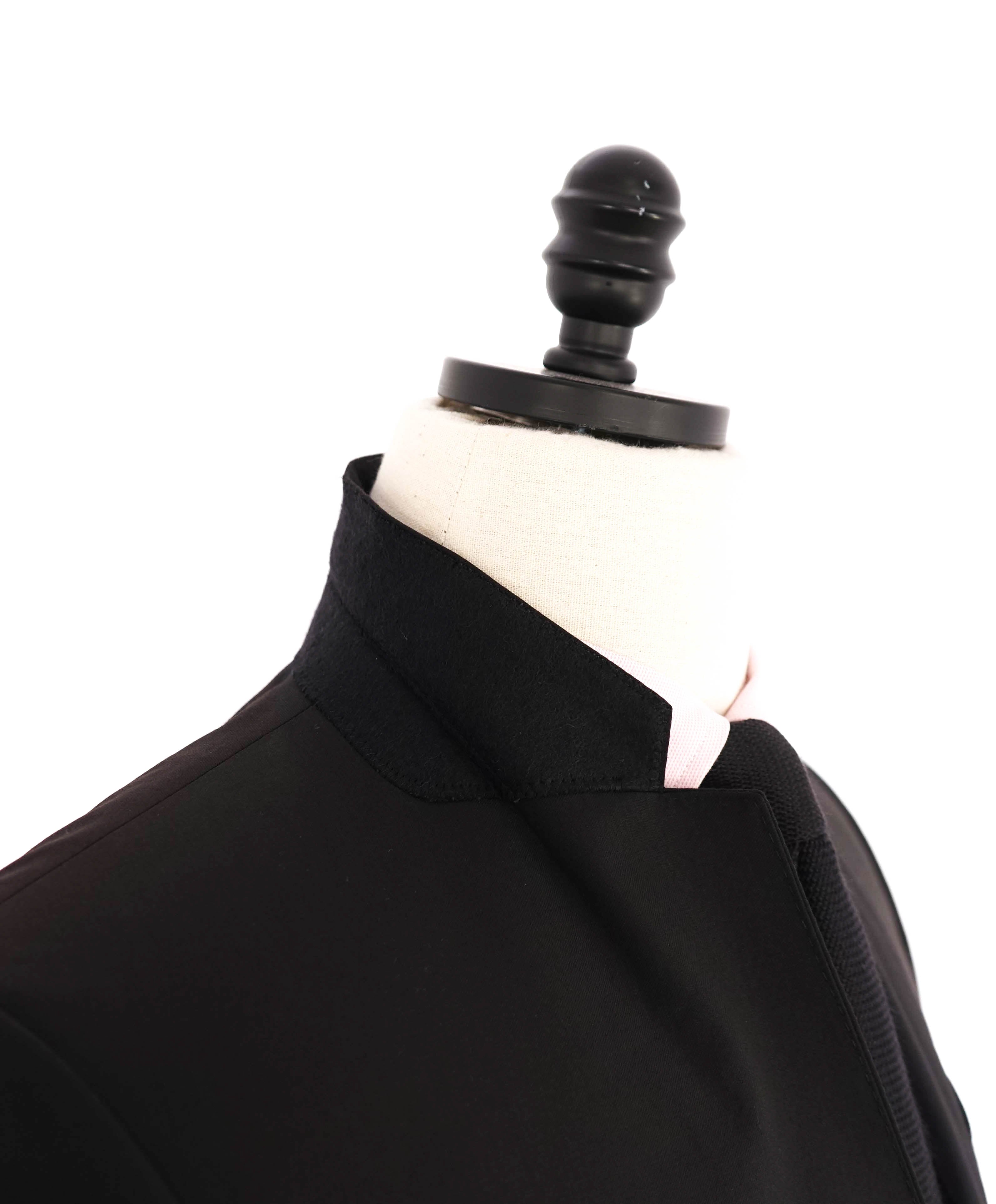 HUGO BOSS - "GUABELLO" Italian Fabric Solid Black SLIM Blazer 1-Pc - 38R
