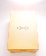 TOD’S - “Boston” Cherry Brown Logo Embossed Vamp Loafers - 10 US