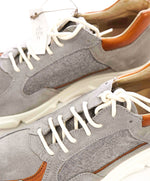 $695 ELEVENTY - Flannel Wool / Suede Leather Runner Sneakers - 11 US (44EU)