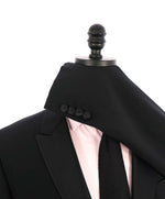 $1,995 EMPORIO ARMANI - “M LINE” Notch Lapel 130's Tuxedo Suit - 42R 34W
