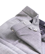 THOM BROWNE - Gray Birdseye Side Stripe Backstrap Dress Pants "Sz 0" - 30W