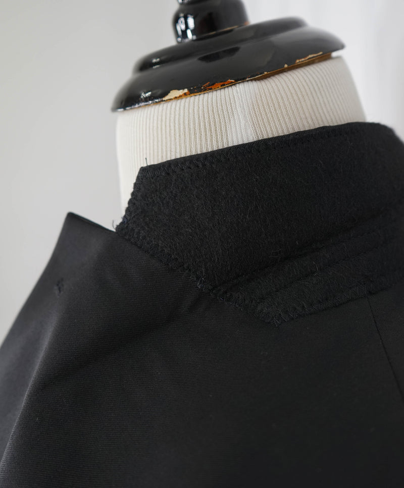 $1,995 EMPORIO ARMANI - “G LINE” 1-Btn Notch Lapel 130's Tuxedo Suit - 36S
