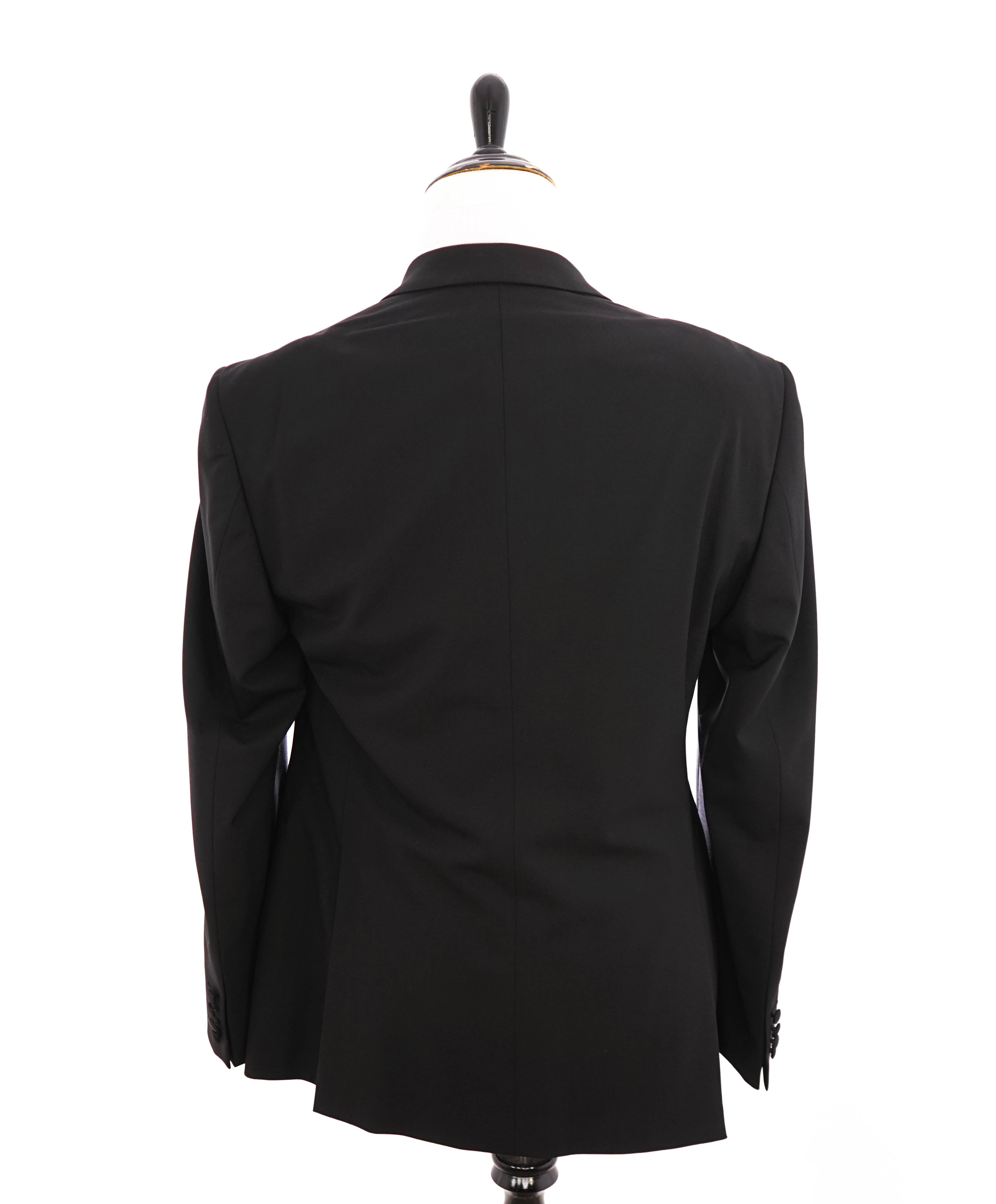 $1,995 EMPORIO ARMANI - “M LINE” 1-Btn Peak Lapel Tuxedo Suit - 44L