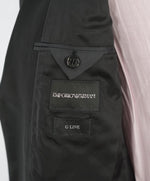 $1,995 EMPORIO ARMANI - “G LINE” 1-Btn Peak Lapel 130's Tuxedo Suit - 48R