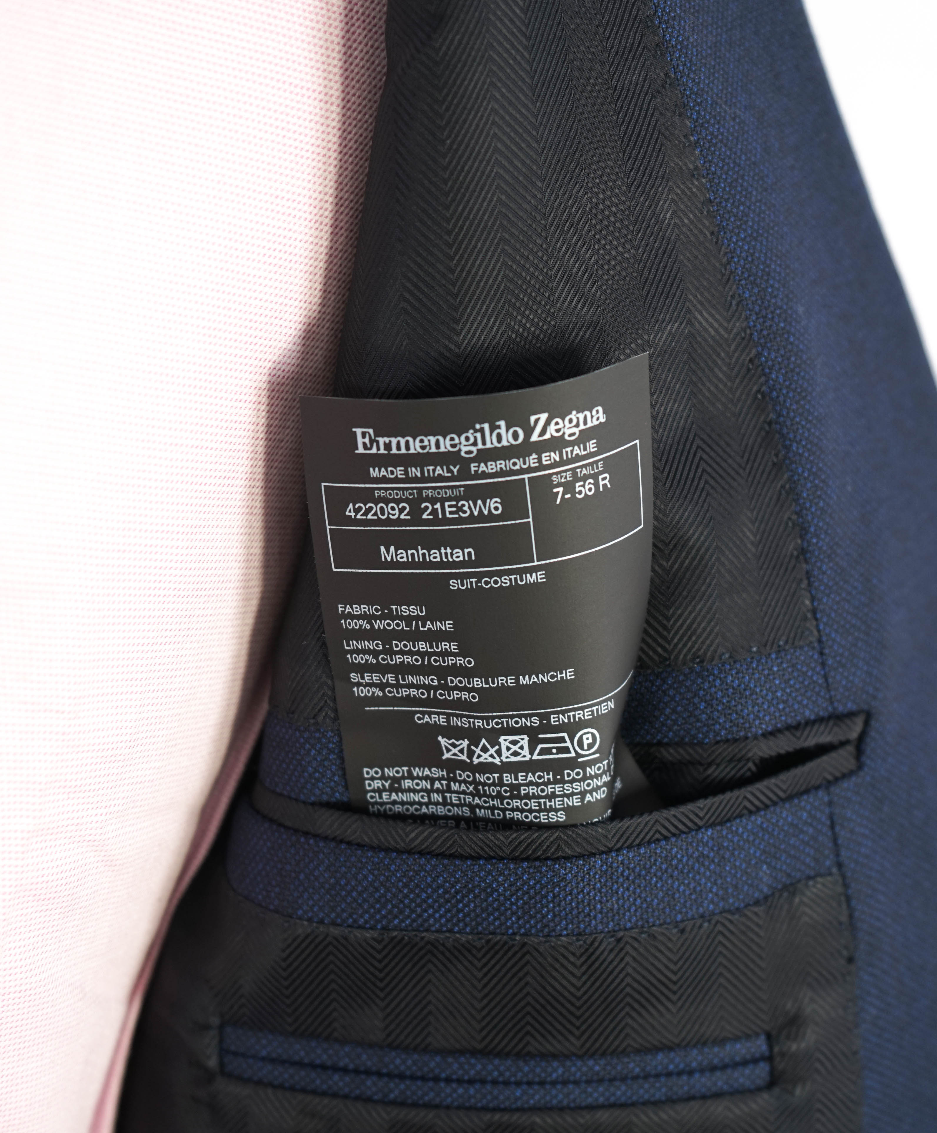 $2,895 ERMENEGILDO ZEGNA- “MultiSeason MANHATTAN” Blazer- 46R