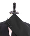 $1,295 Z ZEGNA - Black Peak Lapel 1-Button Dinner Jacket Blazer - 42R 33W +Pants