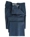 HICKEY FREEMAN - Pastel Blue Wool Flat Front Dress Pants - 33W
