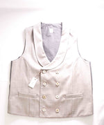 $445 ELEVENTY - *LORO PIANA* Double Breasted Shawl Waistcoat Vest - 40R (M)