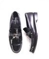 $1,170 LOUIS VUITTON - Black *MAJOR* Logo Strap Loafers - 10.5US (9.5 LV)